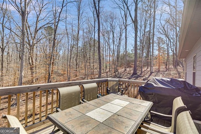 197 Saddleridge Dr, Bremen, GA 30110 - deck with outdoor dining space