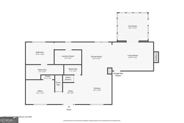 view of layout