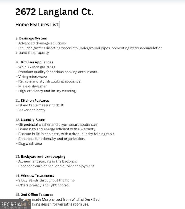 2672 Langland Ct NE, Atlanta, GA 30345 - view of miscellaneous listing collateral