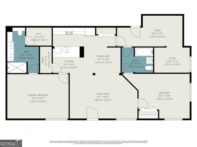 3501 Roswell Rd NE Unit 211, Atlanta, GA 30305 - home floor plan