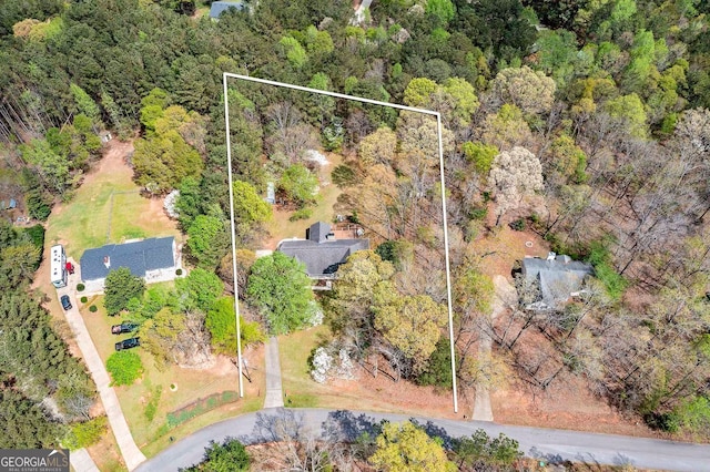 195 Creekside Way, Mcdonough, GA 30252 - aerial overview of property's location featuring property boundaries highlighted