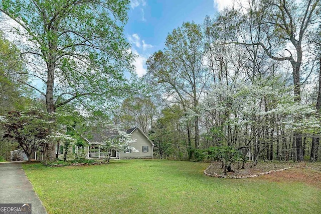195 Creekside Way, Mcdonough, GA 30252 - view of grassy yard