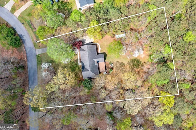 195 Creekside Way, Mcdonough, GA 30252 - aerial overview of property's location featuring property boundaries highlighted