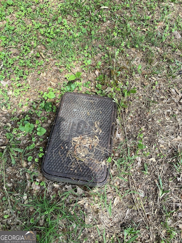 exterior details featuring a water meter
