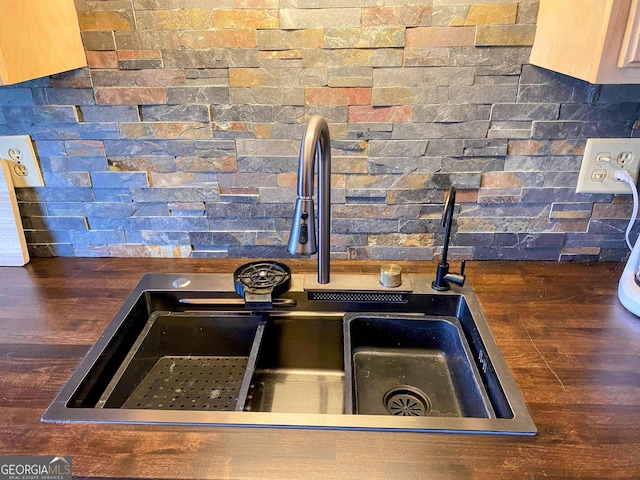 room details with a sink