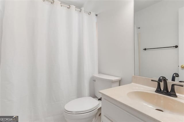 2731 Old Coach Rd, Duluth, GA 30096 - full bath with vanity and a shower with curtain