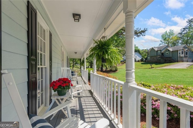 2731 Old Coach Rd, Duluth, GA 30096 - porch with a residential view