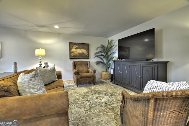 view of living room