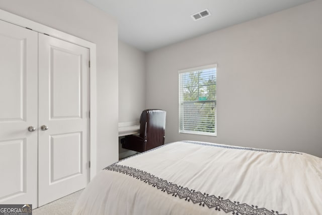 5726 Taylor Way, Sandy Springs, GA 30342 - carpeted bedroom with a closet