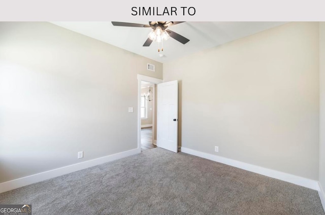 107 Tilden Way, Perry, GA 31069 - carpeted empty room with a ceiling fan and baseboards