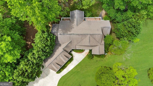 drone / aerial view