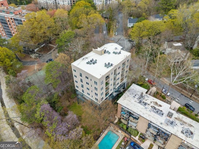 drone / aerial view