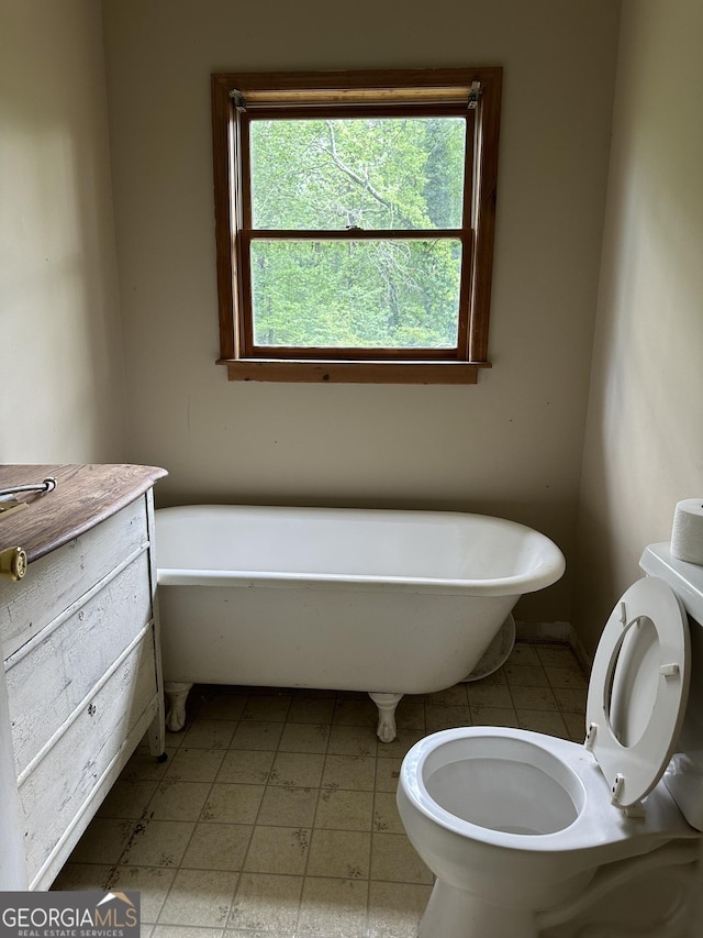 78 Ramblin Rose Ln, Rabun Gap, GA 30568 - bathroom featuring toilet and a freestanding tub