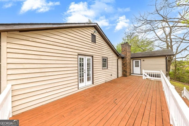 2285 Bascomb Carmel Rd, Woodstock, GA 30189 - view of deck