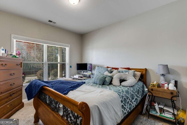 3475 Summerlin Pkwy, Lithia Springs, GA 30122 - bedroom featuring light colored carpet and visible vents