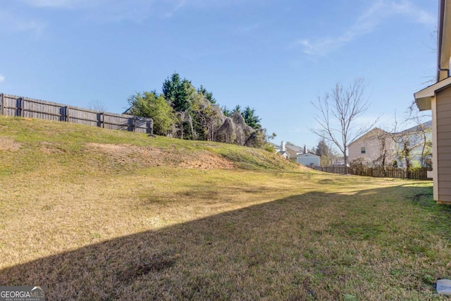3475 Summerlin Pkwy, Lithia Springs, GA 30122 - view of yard with fence