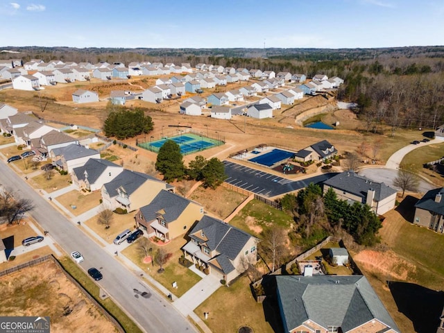3475 Summerlin Pkwy, Lithia Springs, GA 30122 - drone / aerial view featuring a residential view