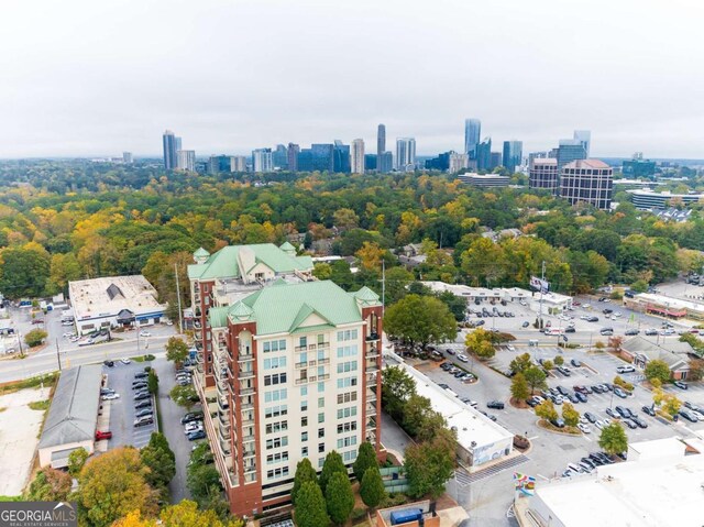 3820 Roswell Rd NE Unit 902, Atlanta, GA 30342 - birds eye view of property with a city view