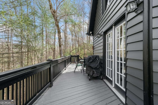 27 Alpine Dr Unit 3625, Ellijay, GA 30540 - deck with french doors