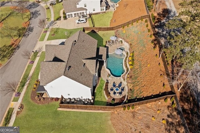 aerial view