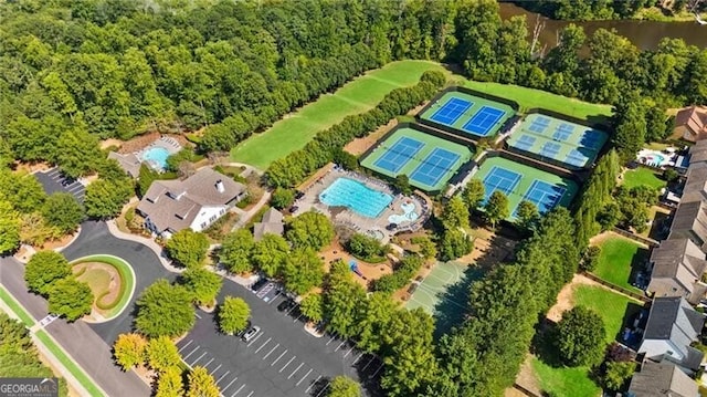 aerial view