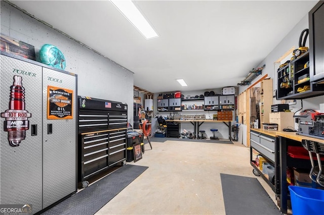 view of storage