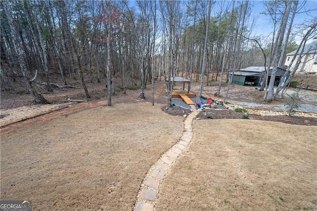 view of yard