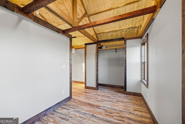 1759 Moccasin Gap Rd, Lula, GA 30554 - below grade area featuring wood finished floors and baseboards