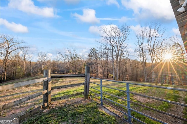 1759 Moccasin Gap Rd, Lula, GA 30554 - view of yard with fence and a gate