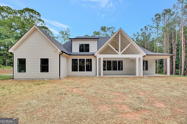 898 Bowdon Junction Rd, Carrollton, GA 30117 - rear view of property with a shingled roof