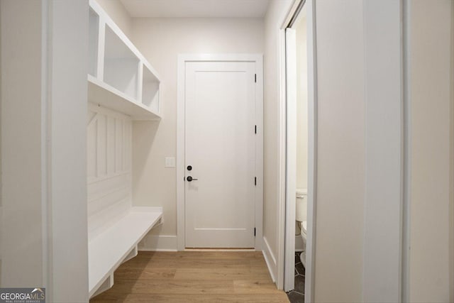 502 Camp Lake Rd, Monroe, GA 30655 - mudroom featuring light wood-type flooring