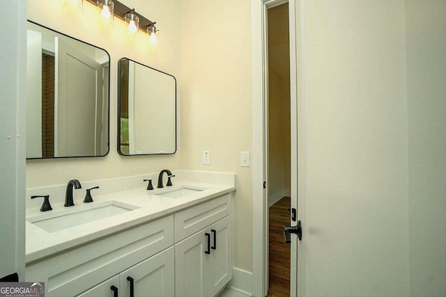 502 Camp Lake Rd, Monroe, GA 30655 - full bathroom with double vanity