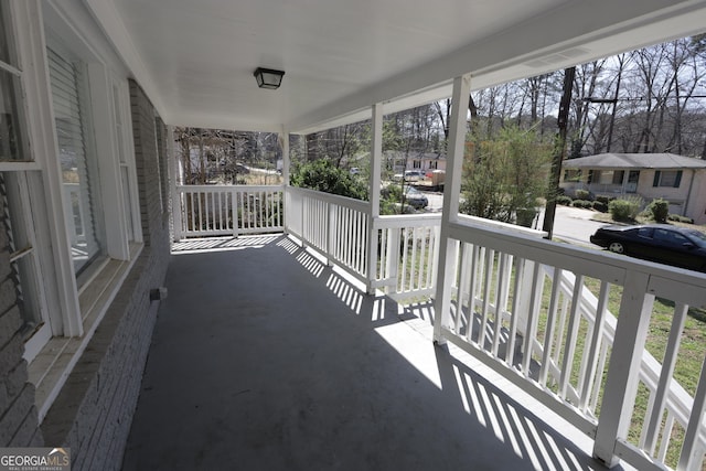 619 Church St NW, Atlanta, GA 30318 - balcony with covered porch