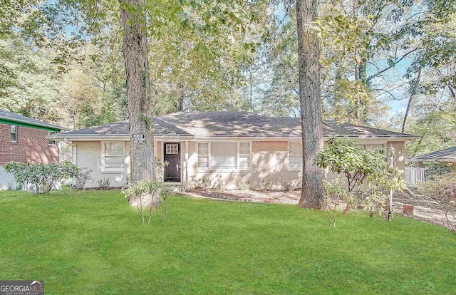 1923 Rosewood Rd, Decatur, GA 30032 - single story home featuring brick siding and a front yard
