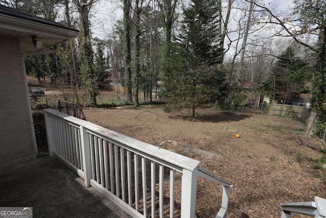 1923 Rosewood Rd, Decatur, GA 30032 - view of yard with fence