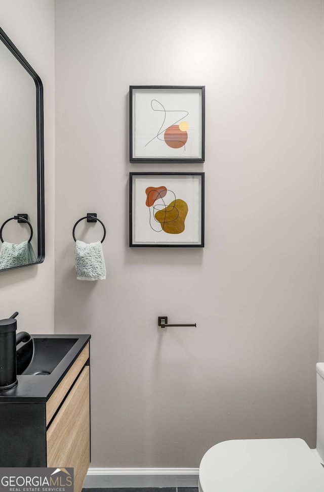 3069 Thrasher Cir, Decatur, GA 30032 - half bath featuring toilet and vanity