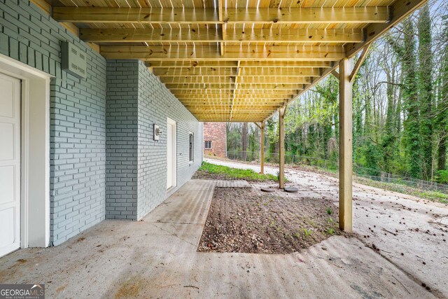 3069 Thrasher Cir, Decatur, GA 30032 - view of wooden terrace