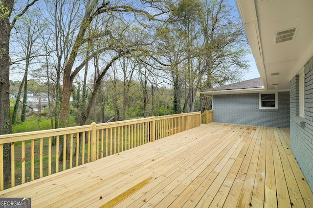 3069 Thrasher Cir, Decatur, GA 30032 - view of wooden deck