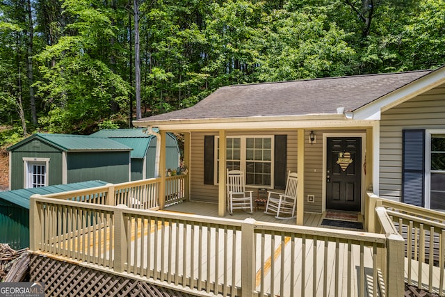 104 Nugget Ln, Ellijay, GA 30540 - view of porch