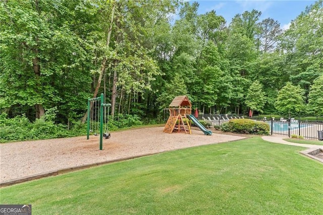5055 Hamptons Club Dr, Alpharetta, GA 30004 - view of community playground