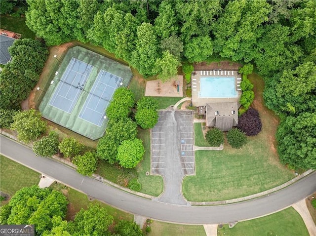 5055 Hamptons Club Dr, Alpharetta, GA 30004 - aerial view of property and surrounding area
