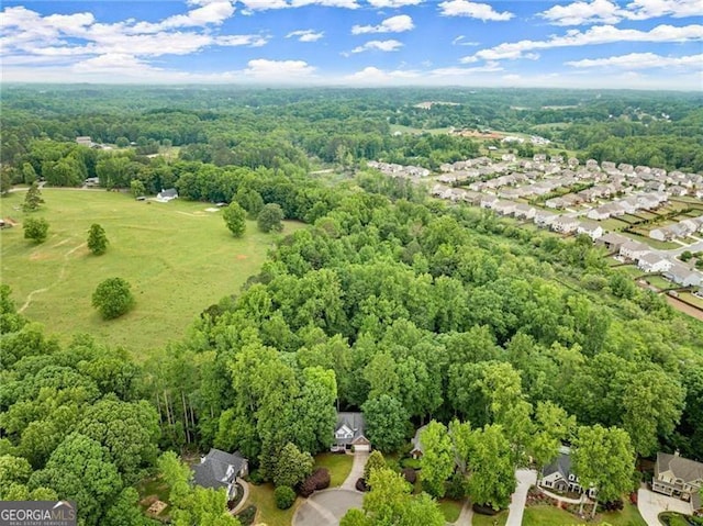 5055 Hamptons Club Dr, Alpharetta, GA 30004 - aerial view of a forest