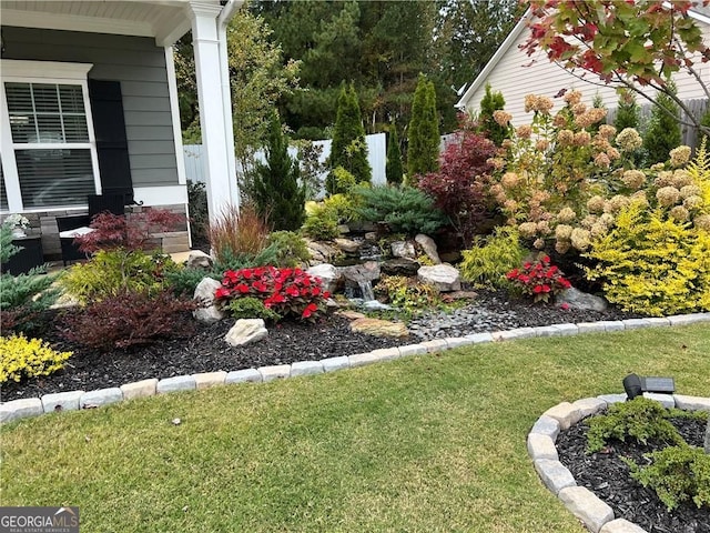 190 Crown Pointe Dr, Dawsonville, GA 30534 - view of green lawn
