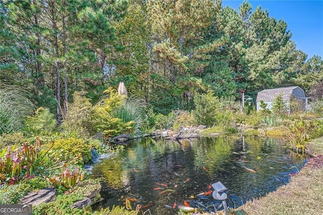 190 Crown Pointe Dr, Dawsonville, GA 30534 - view of yard