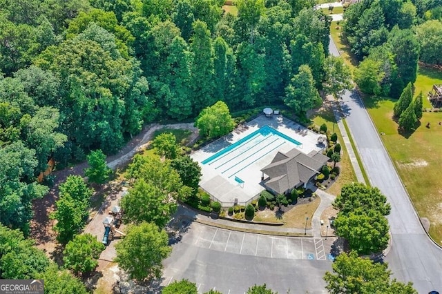 aerial view