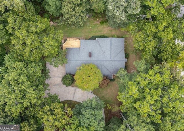 drone / aerial view