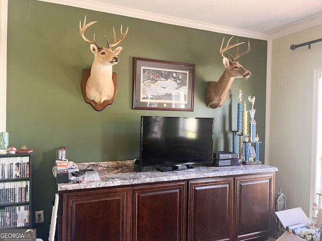 198 Oakdale Rd SE, Cairo, GA 39828 - interior space with crown molding
