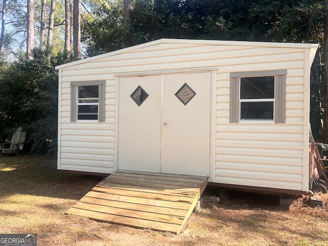 198 Oakdale Rd SE, Cairo, GA 39828 - view of shed