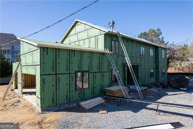 2650 Roswell Rd, Marietta, GA 30062 - back of house with board and batten siding