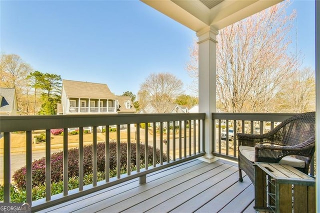 5753 Porch Swing Pl, Hoschton, GA 30548 - view of wooden deck